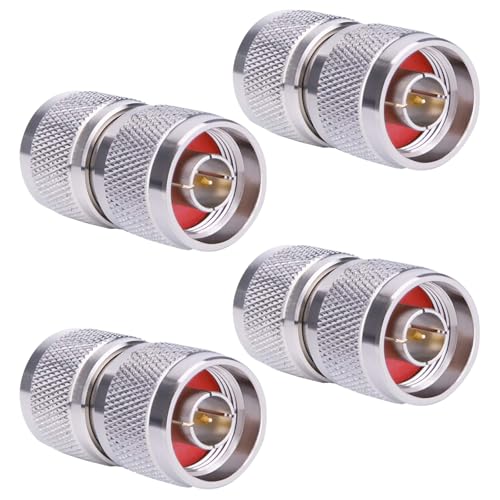 Adaptador MOOKEERF N Conector Macho Pack 4 miniatura 1