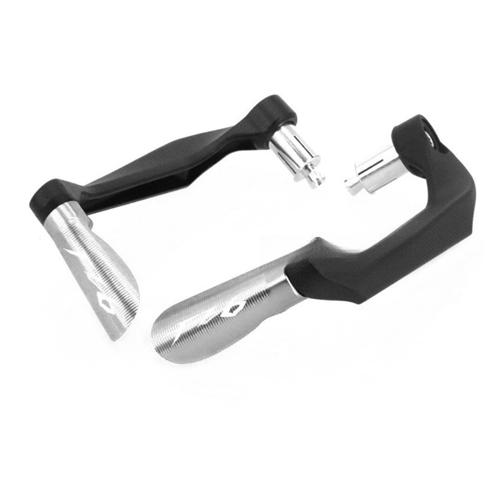 Lbcsrmh Silver Motorcycle Brake Clutch Lever Protector For Fz6 S2 S For Fazer Fz6r Motorcycle 7/8" 22Mm Handguard Brake Clutch Lever Handle Bar Guard Protector Lever Guards