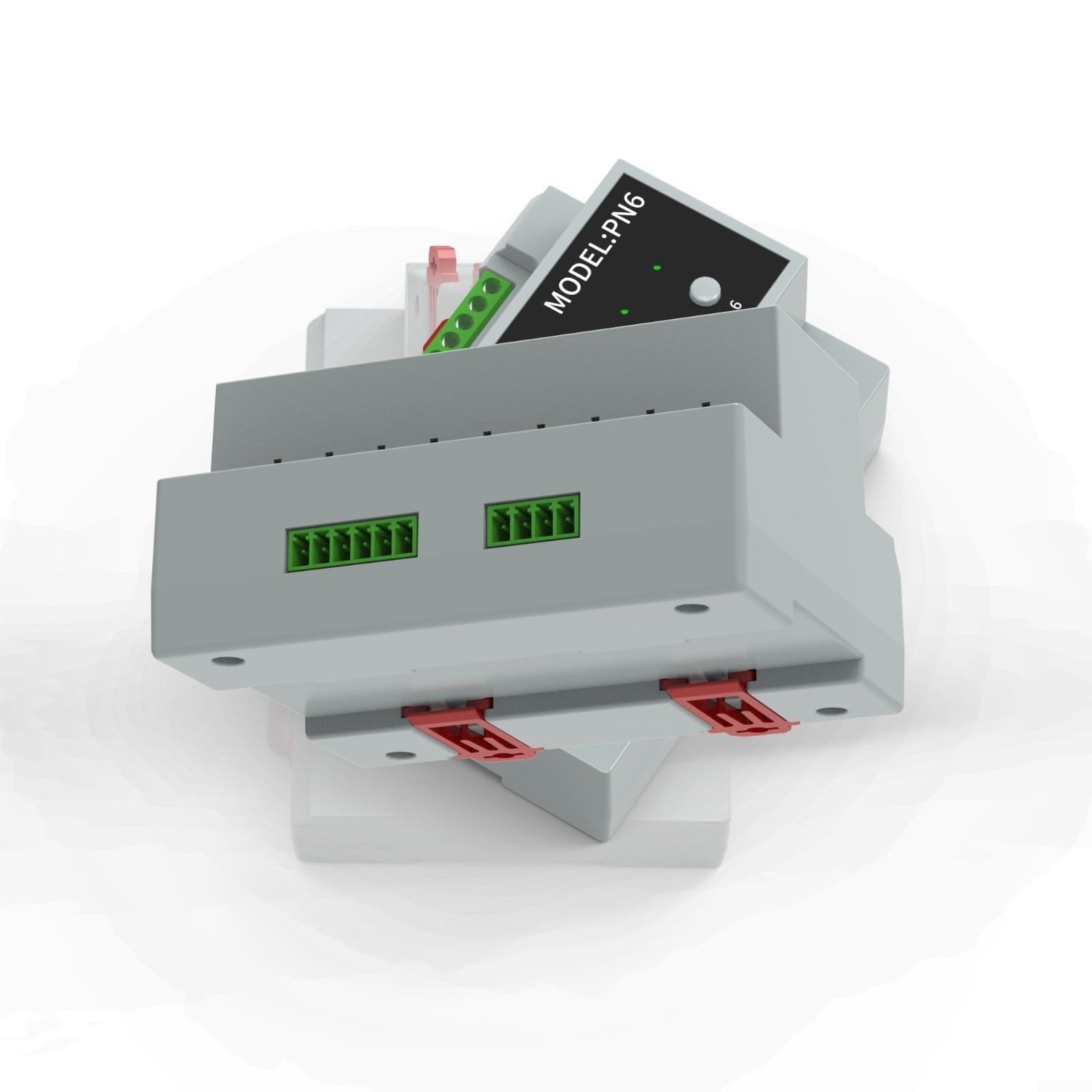KiraKira Modulo interruttore relè intelligente a 6 canali 16A, WiFi e telecomando con indicatori LED, pulsanti manuali (antenna wifi Ex)