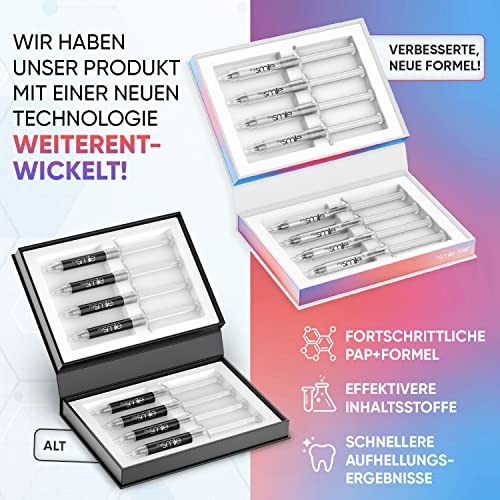 Bleaching-Gel mysmile Zahnaufhellungsgel Nachfüllpackung 8x3ml
