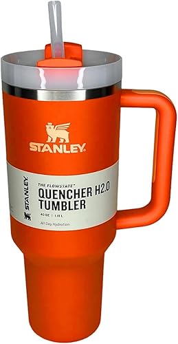 STANLEY Quencher H2.0 FlowState - Vaso de 40 onzas (Tigerlily)