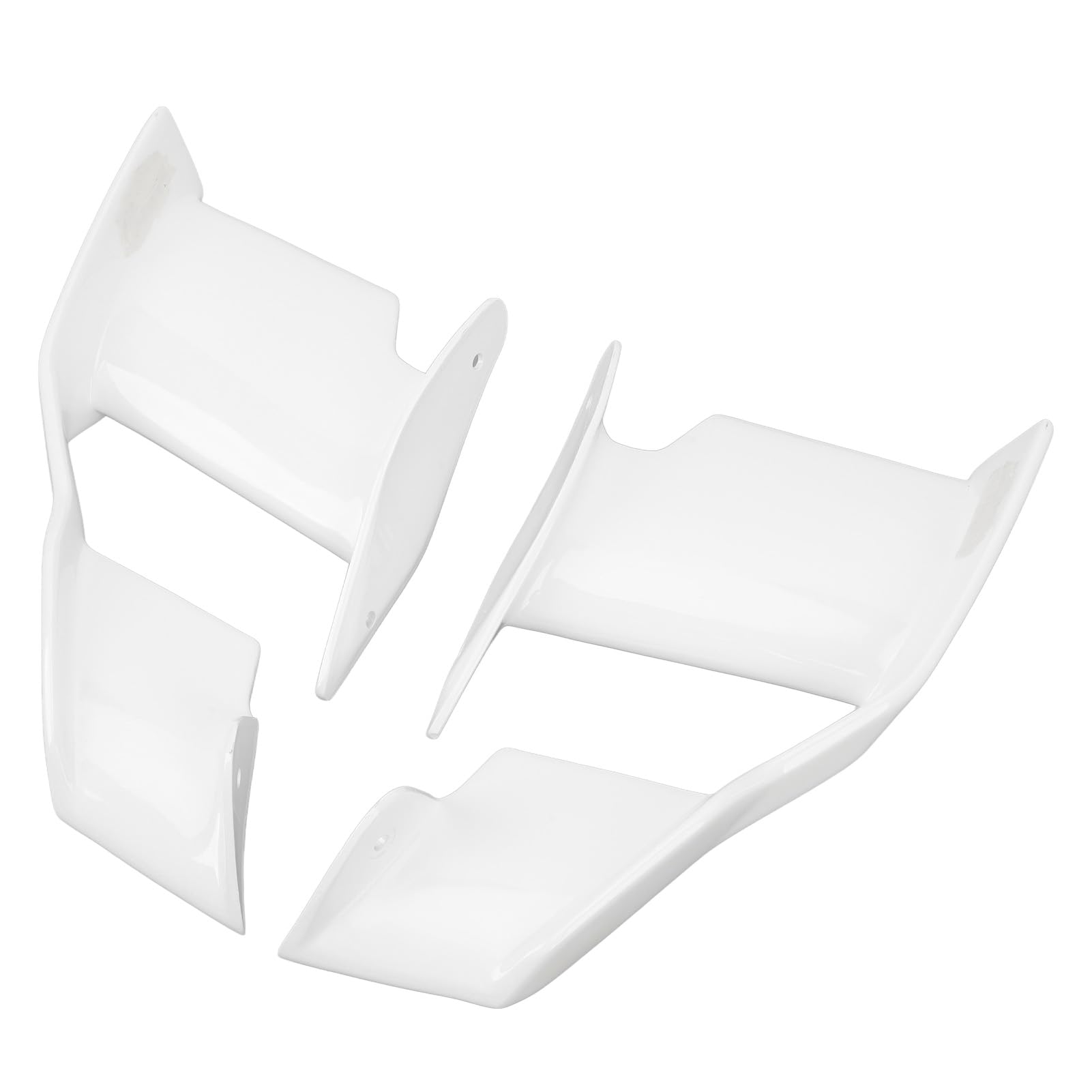 2 Pièces Aileron Latéral de Moto,Aileron Latéral de Carénage de Moto,Remplacement D'aile Aérodynamique de Becquet Latéral pour S1000R M1000R 2021 à 2023