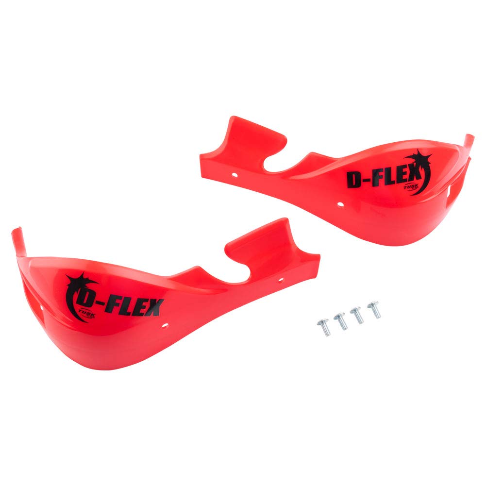 Tusk D-Flex Replacement Plastic Handguard Shields – Blue Pair For Dirt Bike/Motorcycle Handguards