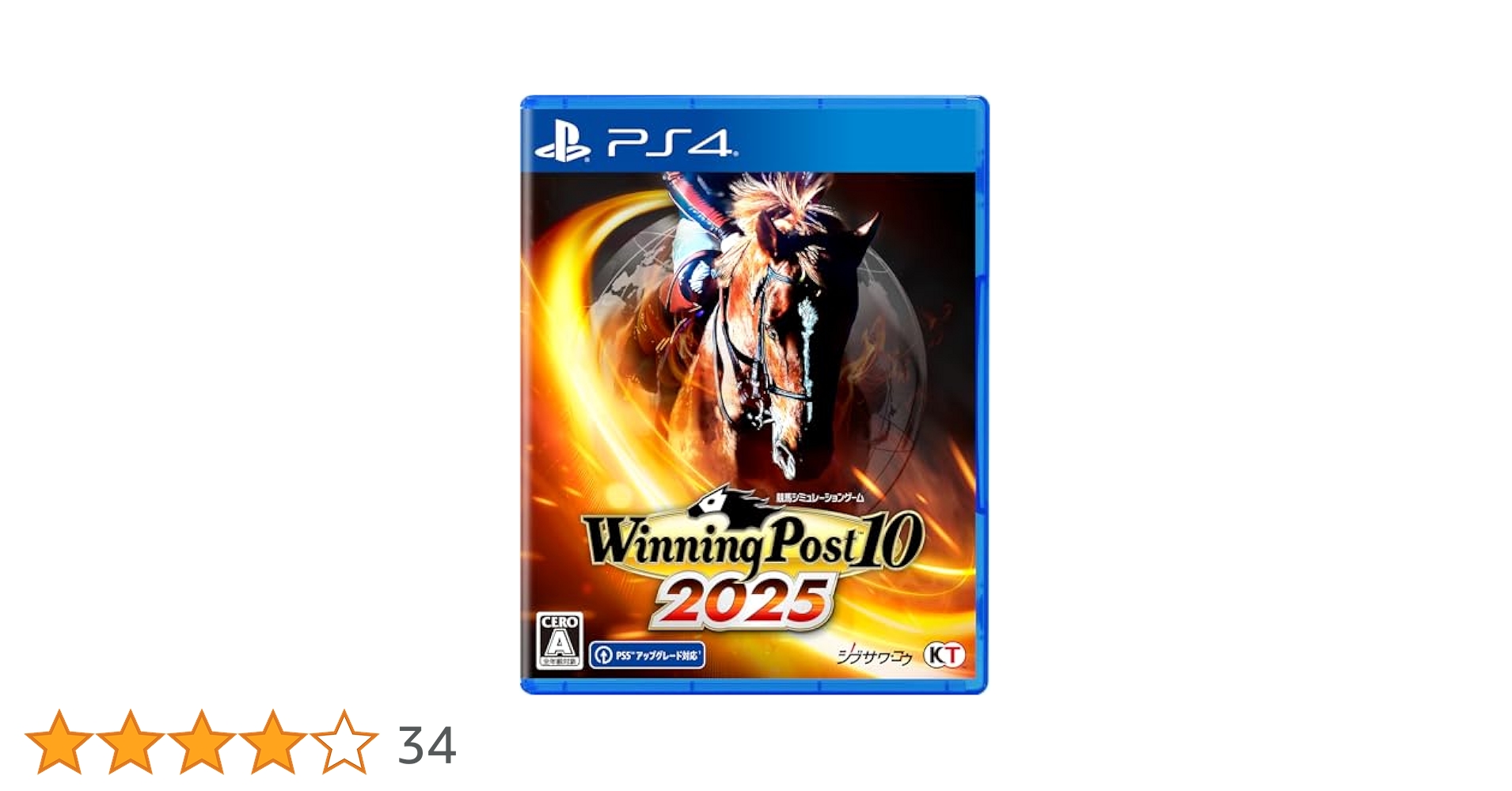 ウイニングポスト10 PS4 ゲオ公式通販サイト/ゲオオンラインストア【新品