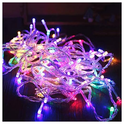 Betydelse Flera färg semester belysning sträng ledde 10M 80leds, jul/nyår belysning dekorativa av AA-batteri, bröllop dekoration Ansvarighet (Wattage : 10 meter 80 leds)