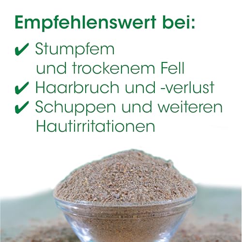 cdVet Naturprodukte Fell & Haut Vital Hund & Katze 750g - Natürliches Ergänzungsfuttermittel für Fell & Haut, Hunde, Katzen