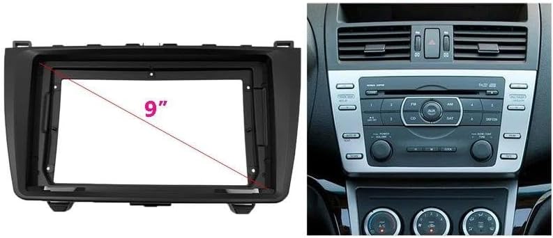 に適合する マツダ6/ に適合する アテンザ 2009、2010、2011、2012、2013年式用 カーラジオフェイシア オーディ