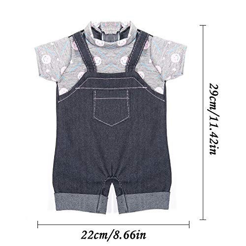 ZOEON ZWOOS Ropa de Muñecas para New Born Baby Doll, Trajes para Muñecas Bebés 35-43 cm