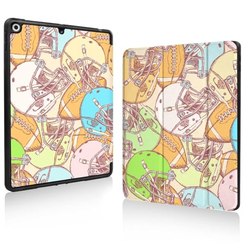 Étui iPad 10,2" résistant aux chocs pour protéger la tablette des enfants fans de football