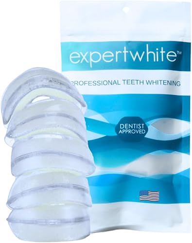 Bandejas blanqueadoras de dientes precargadas al 35% para el hogar (5 bandejas selladas individualmente precargadas con gel de fuerza profesional,