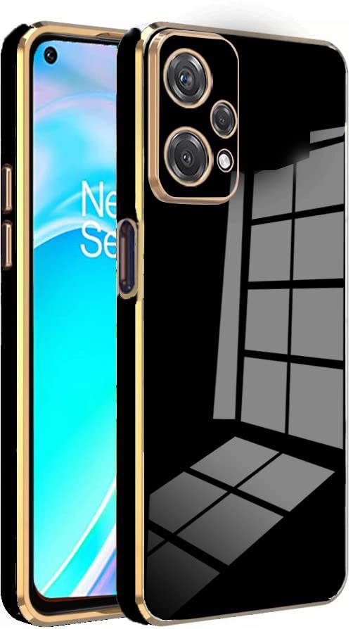 KARWAN®️ Luxury 6D Chrome Back Cover Case Compatible for OnePlus Nord CE2 Lite 5G |Slim Shockproof Soft TPU | Raised Lips Protection | Camera Protection | Stylish Back Case and Cover | -Black (B0BGDYMJD9) Amazon Price History, Amazon Price Tracker