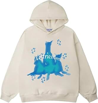 Amazon.com: Aelfric Eden Mens Graphic Hoodie Oversized Long