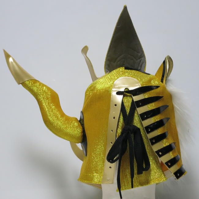 Amazon.co.jp: 【プロレスマスク】猛虎 伝説の虎×獣神 ゴールドハーフ