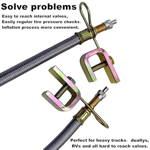 VOTNMIC Flexible Valve Stem Extenders Kit