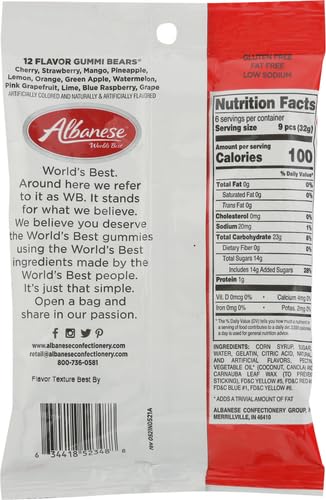 Albanese Gomitas Bear 7.5 oz miniatura 2