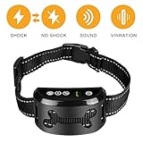 Mechance Dog Bark Collar, Automatic Dog Barking Control Devices-No Bark Collar, Barking Collar, Anti Bark Collar - Adjustable Dog Training Collar Fits Small Medium Large Dog (Black)