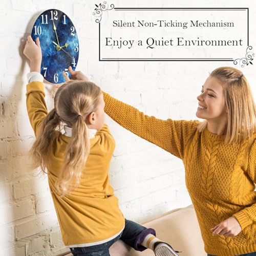 Horloge murale silencieuse pour supprimer le tic-tac nocturne - 3