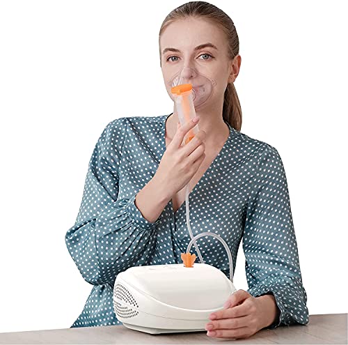 Compressor Nebulizer Machine for Kid and Adult,Jet Nebulizer, Nebulizer Machine with Hose, Mask and Mouthpiece, Desktop Nebulizer Machine for Home Use - Thumbnail 7
