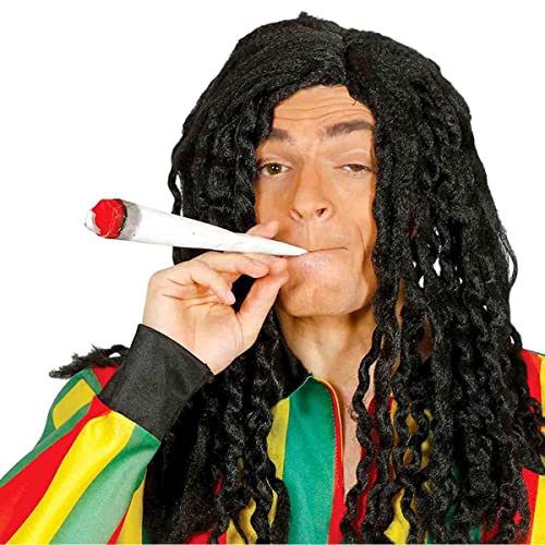 FIESTAS GUIRCA | XXL Joint für XXL Stimmung (23 cm) – Lustiges Accessoire für Junggesellenabschiede, Festivals und Rastafari-Partys – Fake Riesen Joint ideal als Party-Gag und Fotorequisit