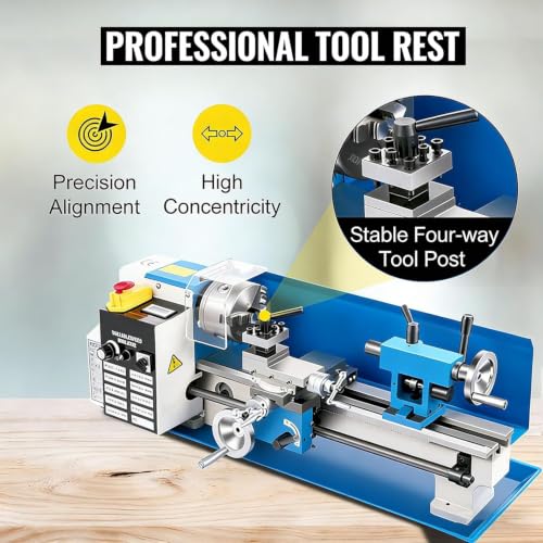 Furvveerr 7x14 Mini Metal Lathe