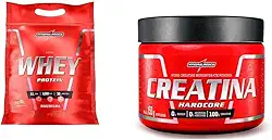Kit Integralmédica Hipercalórico Nutri Whey Protein 900g Baunilha + Creatina 150g