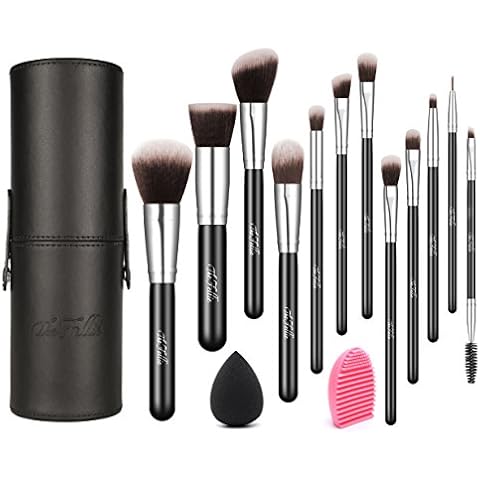 Makeup Brushes Set, Professional Foundation Blending Blush Concealer Eye Face Liquid Powder Cream Cosmetics Makeup Brush Set Cover