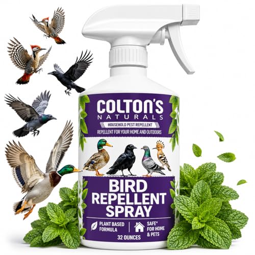 Natural 32oz Bird Repellent Spray