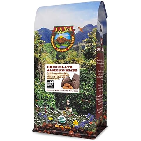 Java Planet Chocolate and Almond Organic Coffee Beans Cover