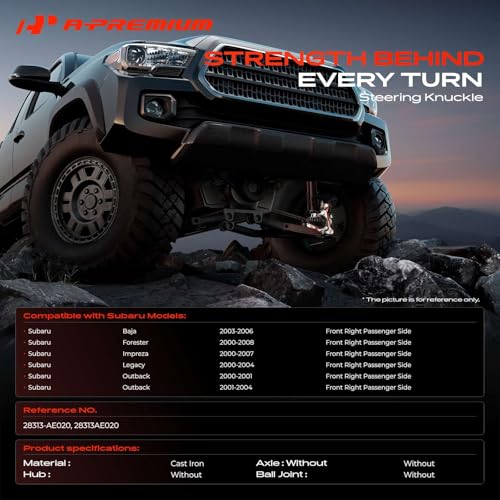 A-Premium Front Right Suspension Steering Knuckle by A-Premium - Used condition - Image 2