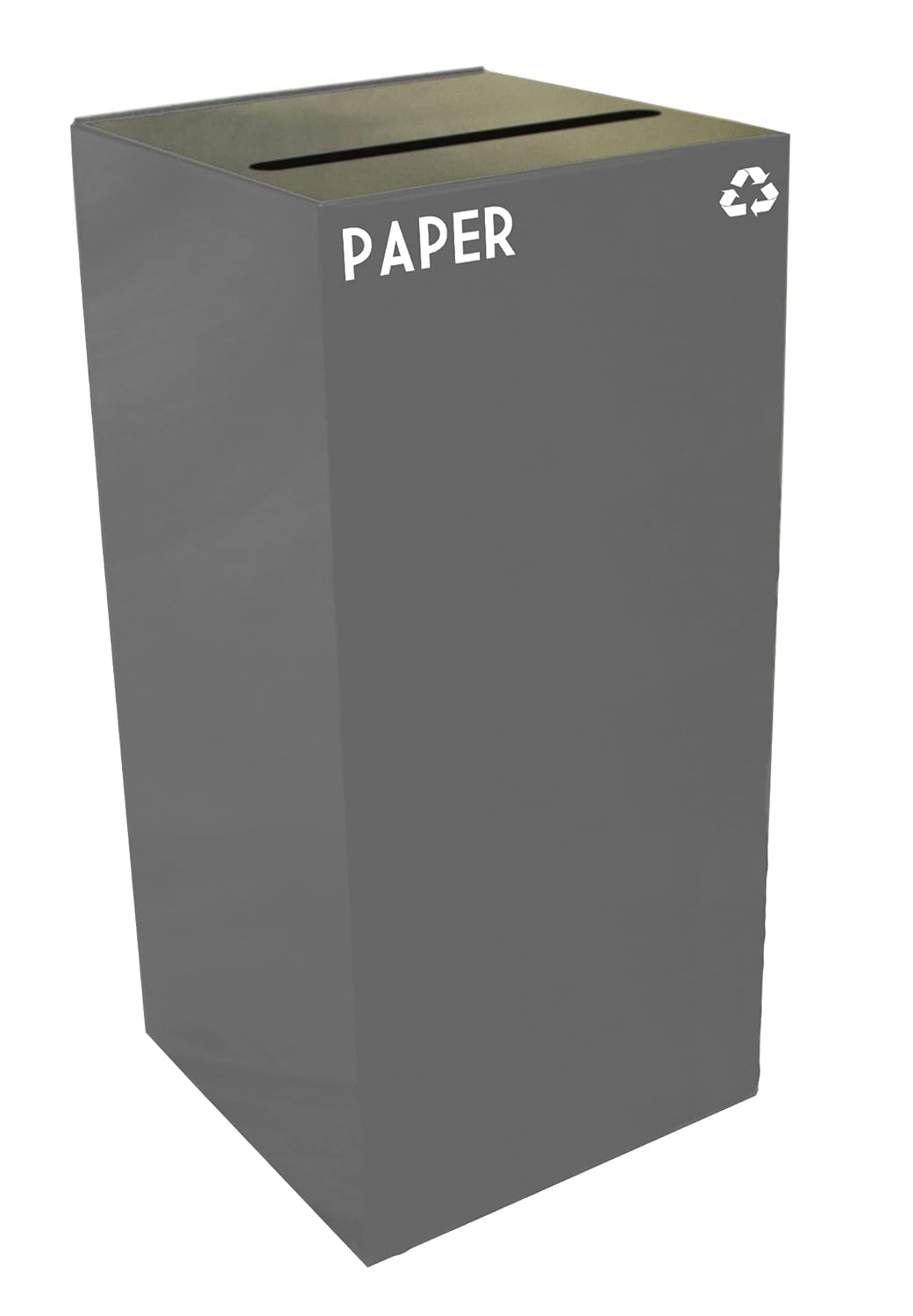 Ergode Recycling Containers | 32GC02-SL-VV | Compact Design | Space Efficient | Durable Steel | Customizable Sizes, Colors, and Lid Options