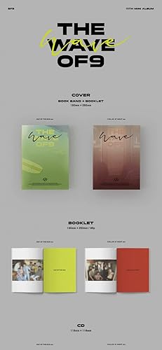 SF9 THE WAVE OF9 11º Mini álbum CHILLIN' AT NOCHE Versión CD+96p Folleto+1p Concept PostCard+1ea Marcador+1ea Logo Pegatina+1p Selfie