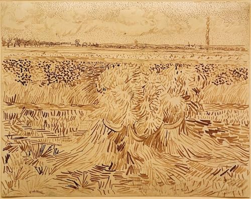 Peinture Van Gogh Champ de blé pour la décoration de la chambre
