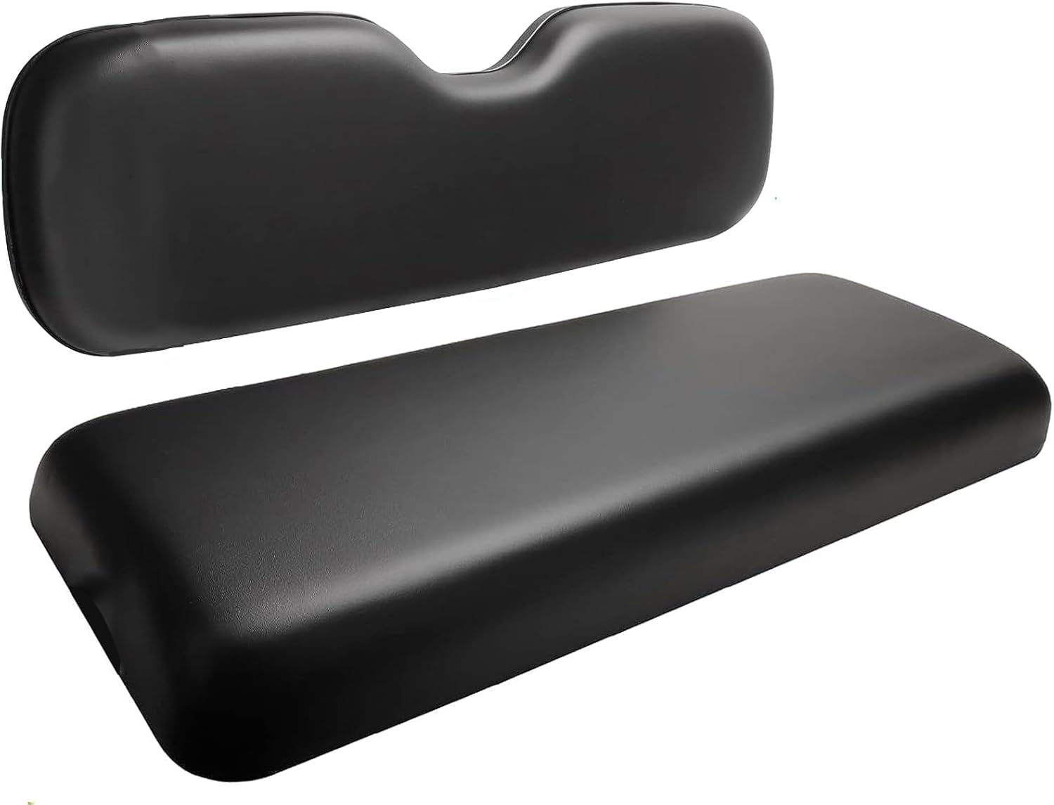 Dr.Acces Golf Cart Replacement Rear Seats Universal Rear Cushions for Club Car EZGO Yamaha Cushion Back Seat Dedicated for Flip Rear Seats (Black)