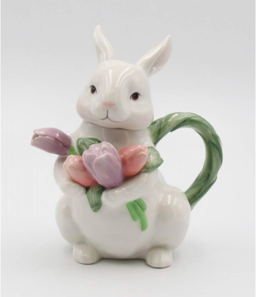 Cosmos Gifts 20971 Rabbit Tulip Tepot, Green