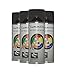 Produktbild Gummi Dip Sprühfolie 12000001 Flüssiggummi Spray 4er Set, 4x400 ml, schwarz glänzend