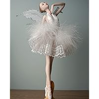 ☆キラキラ輝く ラメ バレリーナの金属製フィギュア バレエ 置物 ☆キラキラ輝く バレリーナの金属製フィギュア バレエ 置物