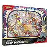 Pokémon TCG, Box Mega Lucario EX, Carta Promocional Laminada Colecionável com Pacotes de Booster