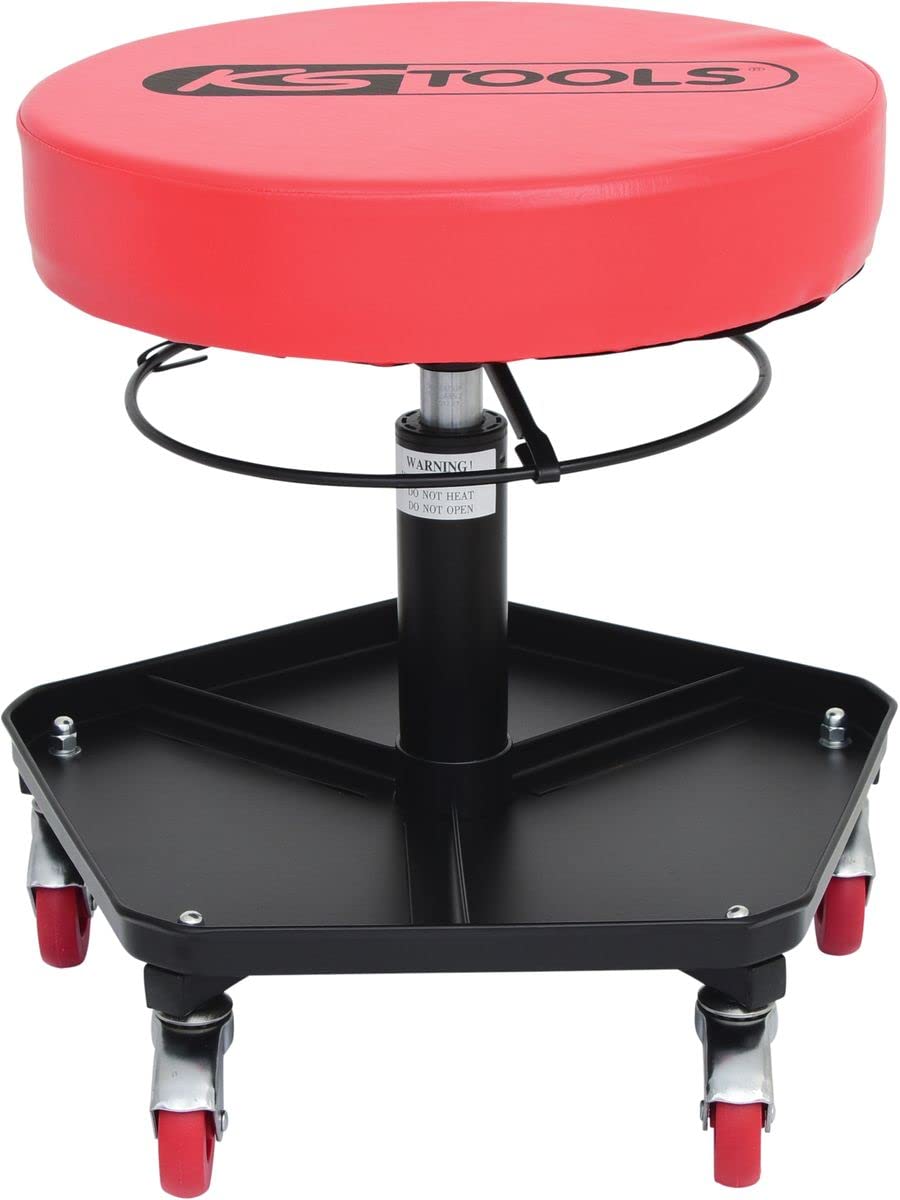KS TOOLS 500.8030 Tabouret sur roulette réglable en hauteur Couleur 90 kg