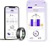 HuayoRong Olevra Smart Ring Health Tracker for Activity Health, Sleep, Body Temperature for iPhone and Android (Sliver,7)