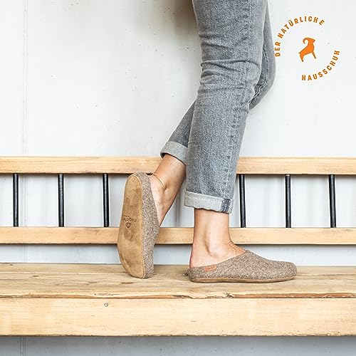Chaussons Mules Magicfelt AR 713 d'exception en feutre et doublure chaude - 2