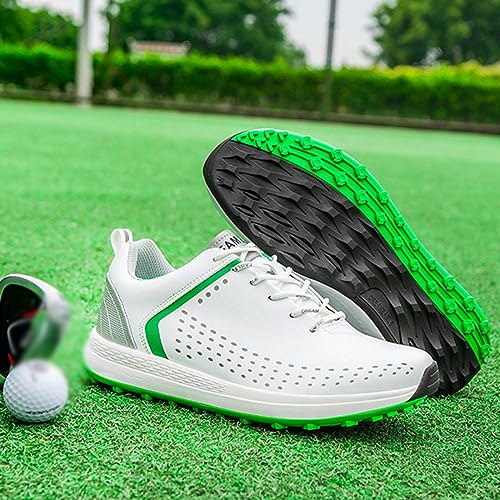 Scarpe Da Golf Donna Impermeabili - Con Punte Chiodate Rimovibili, Antiscivolo, Comfort - Foto 9