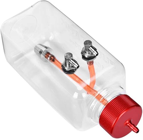 Miniatura 3 de Ejoyous Tanque de combustible de motor a control remoto, tanque de combustible de plástico transparente para avión RC control remoto, piezas de