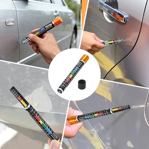 Herbst Schichtdickenmessgerät Magnetische, Lackmessgerät Auto, Lackschichtdickenmessgerät, Lackdickenmessgerät, Lacktester Auto, Lackprüfer für Auto, Lackdickenmesser, Auto Lack Messgerät
