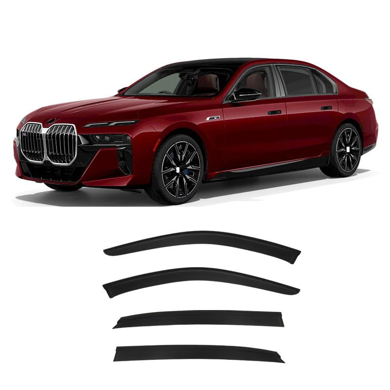 Déflecteurs de vent pour BMW i7 LWB G70 2023+ style B auto