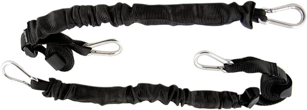 Stratchit - Heavy Duty Adjustable Securing Straps for Boats, Trucks, Motorcycle Accessories and Outdoor Travel