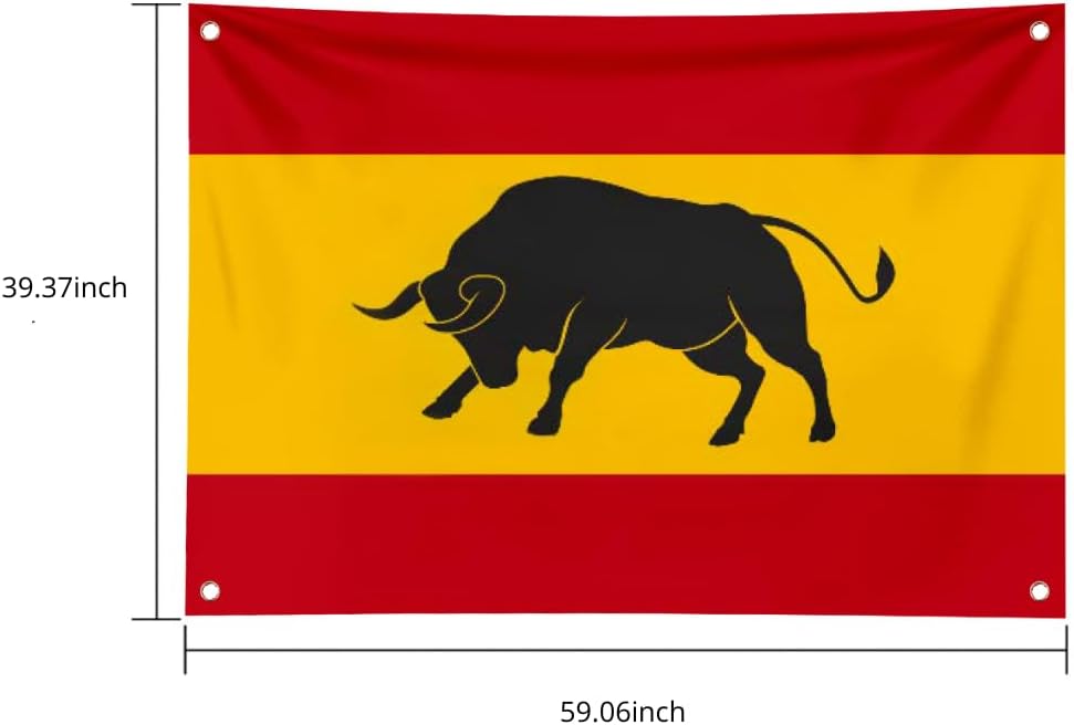 Hades Spanish Party Decorations – Spain Decorations – Spanish Photo Props – Spain Themed Party Decor – Spanish Theme Party Supplies – Spanish Flag Birthday Supplies for Adults and Kids