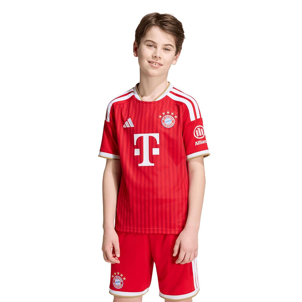 adidas T-Shirt mit kurzen Ärmeln, FC Bayern Muenchen, Unisex, Fußball