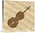 24 x 24 in. Music - Violin Art Print - BG.Studio