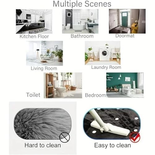 Tapis de salon lavable et durable pour éviter les taches incrustées - 4