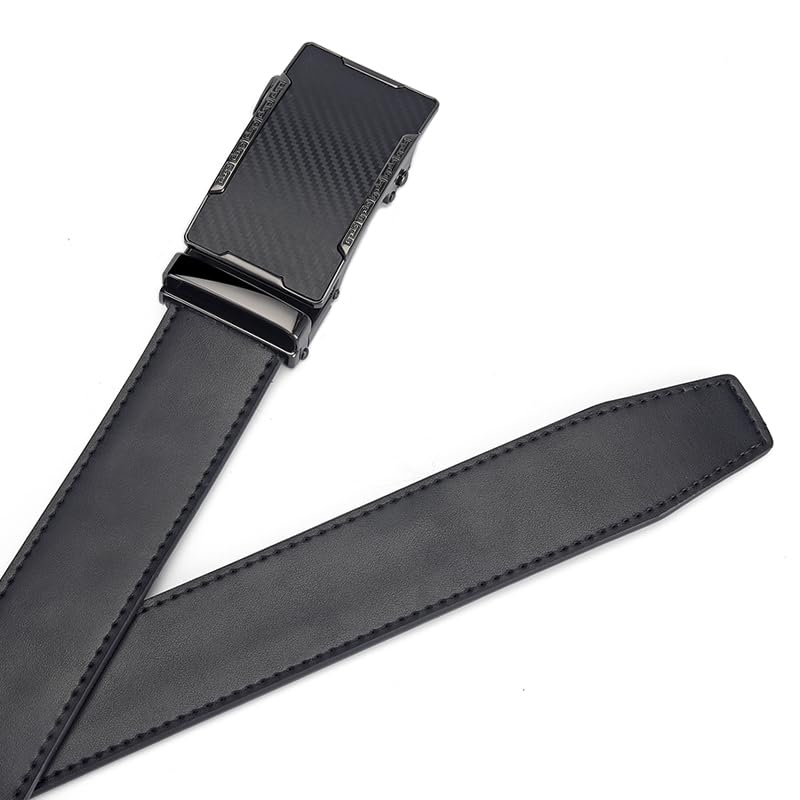 Belt Men, Ratchet Belt Dress Adjustable 1 3/8" Genuine Leather Designer Belt, adjustable belts for men, with Gift Box3
